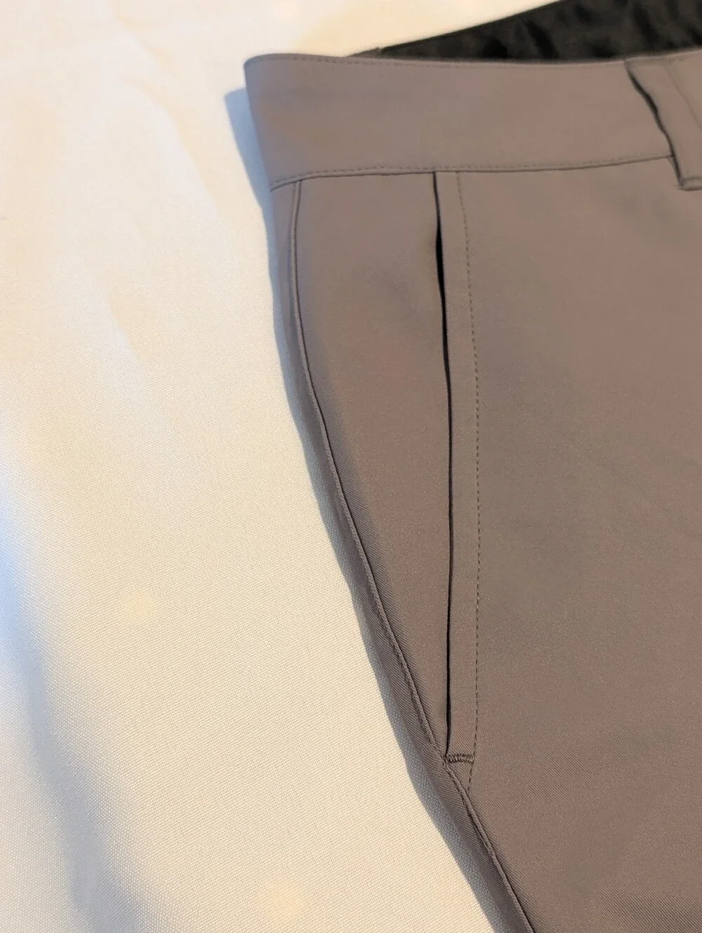 Men's Matte Grey Steel Dress Pants 38/32